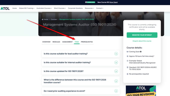 FAQ Tab KB Article